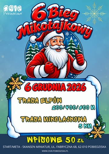 Bieg Mikołajkowy Pobiedziska
