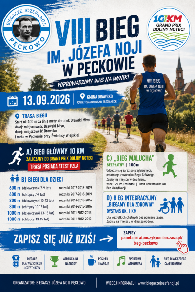 Bieg im. Józefa Noji w Pęckowie