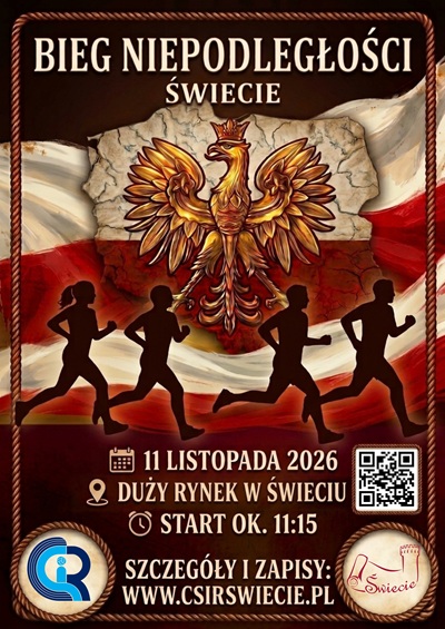 Bieg Niepodległości Świecie 2026