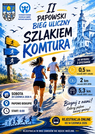Papowski Bieg Uliczny Szlakiem Komtura
